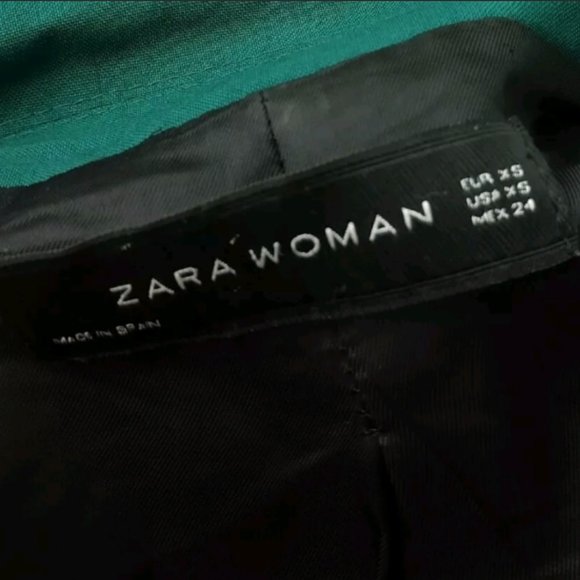 ZARA WOMAN FITTED BLAZER SUIT JACKET COAT XS S - Picture 6 of 8